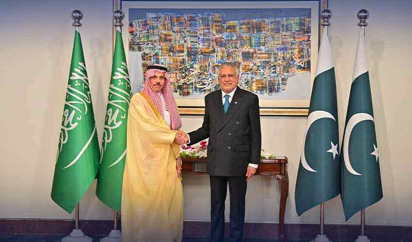  Ishaq Dar discusses Islamabad talks with Saudi counterpart read more