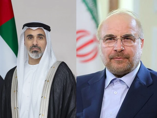 UAE VP discusses de-escalation efforts with Iran’s speaker